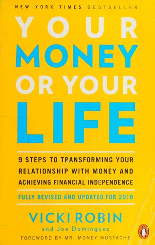 Your Money or Your Life by Vicki Robin & Joe Dominguez — book cover